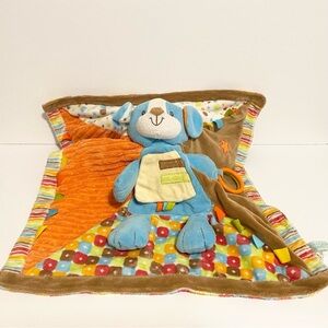 Douglas Puppy Baby Sensory Security Blanket Lovey Soft Cuddle Toy Polka Dot